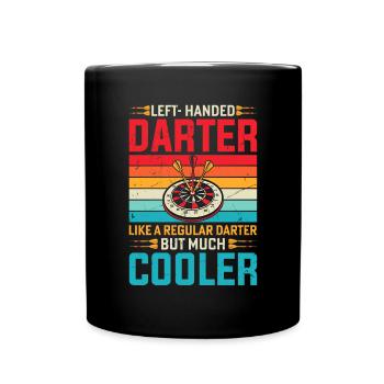 Darts Player Steeldart Funny Dart 180 Darts - Full Colour Mug - black - Front