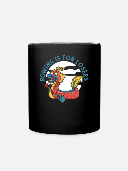 L’aviron est pour les perdants Paddler Drummer Team Lover - Mug uni - noir
