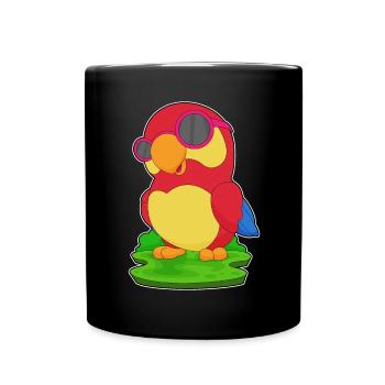 Lunettes de soleil Parrot - Mug uni - noir - Devant