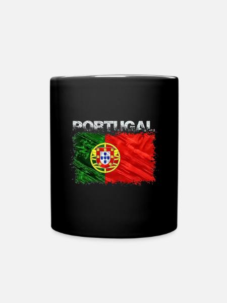 Portugal - Full Colour Mug - black