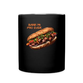 Banh Mi Pho Ever Restauration rapide vietnamienne - Mug uni - noir - Devant