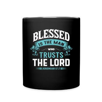 Jésus Dieu Bible Église Foi chrétienne Croire - Mug uni - noir - Devant