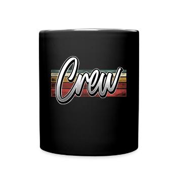 Équipage - Mug uni - noir - Devant