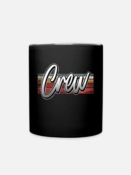 Crew - Tasse einfarbig - Schwarz