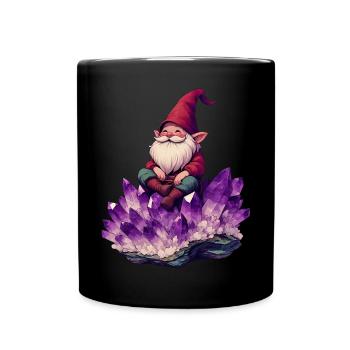 Gnom - Tasse einfarbig - Schwarz - Vorne
