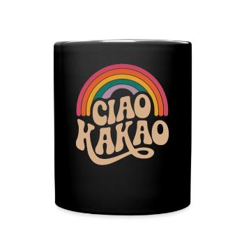 Ciao Cacao - Mug uni - noir - Devant