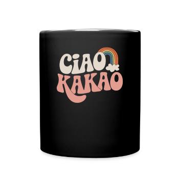 Ciao Cacao - Mug uni - noir - Devant