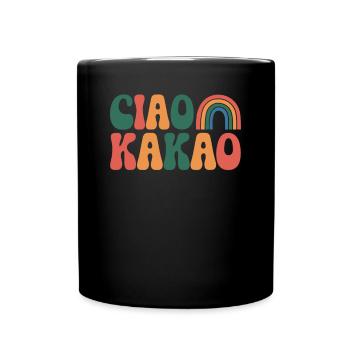 Ciao Cacao - Mug uni - noir - Devant