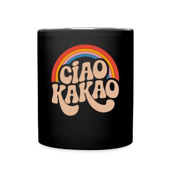Ciao Cacao - Mug uni - noir - Devant