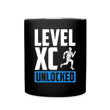 XC Running Cross Country Runner XC Runner - Tasse einfarbig - Schwarz - Vorne