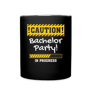Enterrement de vie de jeune fille de garçon - Mug uni - noir - Devant