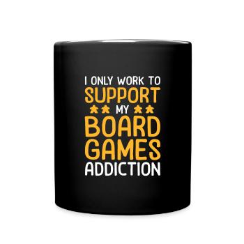 Board Game Board Games Game Night Games Gift - Full Colour Mug - black - Front