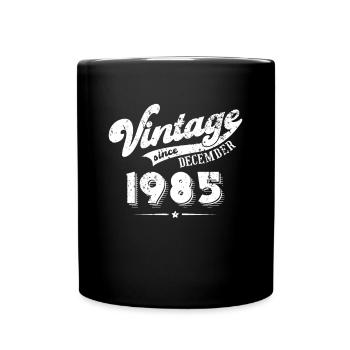 Vintage depuis Décembre 1985 Cadeau d’anniversaire - Mug uni - noir - Devant