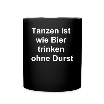 Beer Lover Gift - Full Colour Mug - black - Front