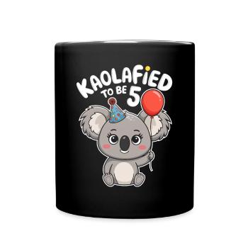 5ème anniversaire Koalafied To Be 5 - Mug uni - noir - Devant