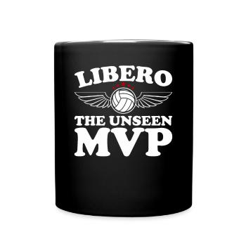 Volley-ball Libero - Mug uni - noir - Devant