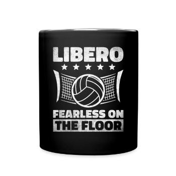 Volley-ball Libero - Mug uni - noir - Devant