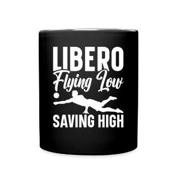 Volley-ball Libero - Mug uni - noir - Devant
