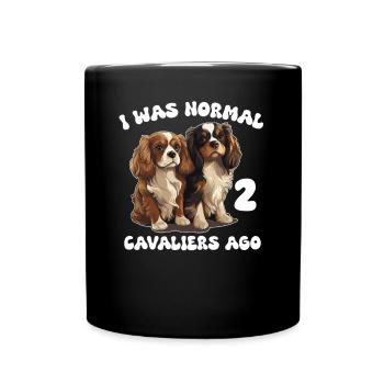 Le Cavalier King Charles Spaniel I était normal avant 2 ans - Mug uni - noir - Devant