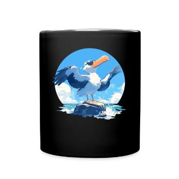 Albatrosse Albatross - Full Colour Mug - black - Front