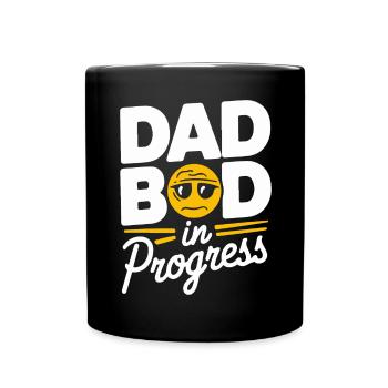 Husband of the gods - daddy jokes - Full Colour Mug - black - Front