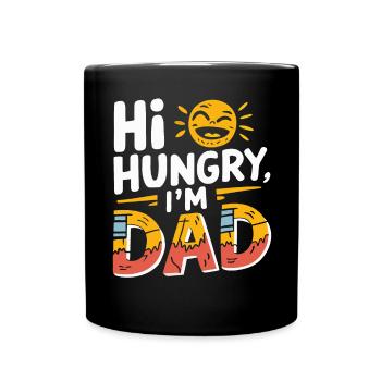 Husband of the gods - daddy jokes - Full Colour Mug - black - Front