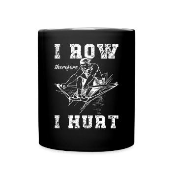 Rowing Team Funny Rowing - Full Colour Mug - black - Front