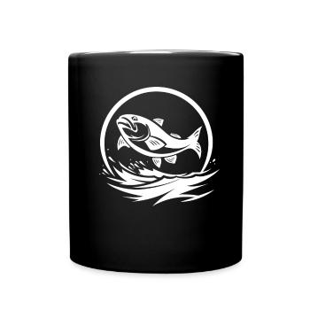 Angler Graphics - Full Colour Mug - black - Front