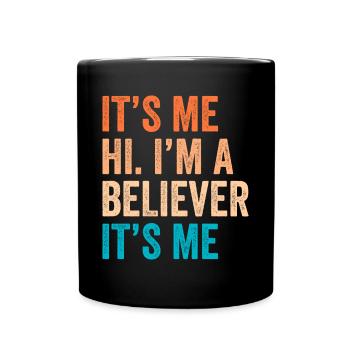 Catholic Religion Church Bible Jesus - Full Colour Mug - black - Front
