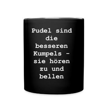 Cadeau partenaire câlin - Mug uni - noir - Devant