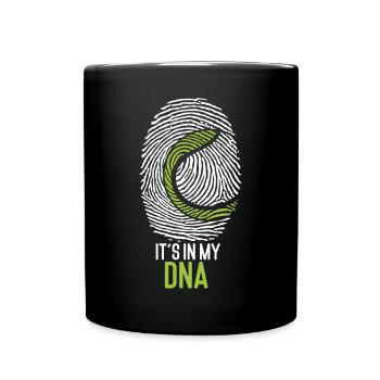 Funny Tennis Player Racket - Full Colour Mug - black - Front