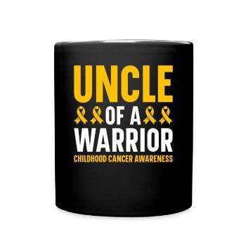Krebs Im Kindesalter Childhood Cancer Awareness - Tasse einfarbig - Schwarz - Vorne