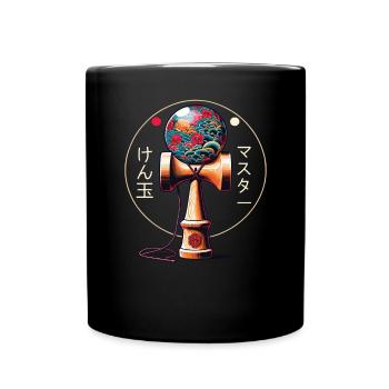 Kendama japonais Maître Kendama - Mug uni - noir - Devant