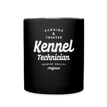 Funny Job Occupation Kennel Technician - Full Colour Mug - black - Front