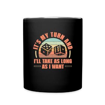 Board Game Board Games Game Night Games Gift - Full Colour Mug - black - Front