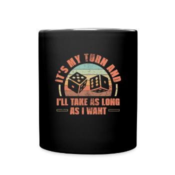 Board game - Full Colour Mug - black - Front