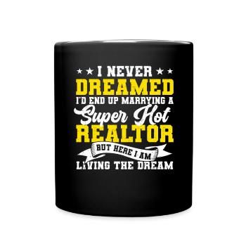 Realtor - Full Colour Mug - black - Front