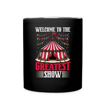 Circus Staff Carnival Costume Circus Event - Full Colour Mug - black - Front