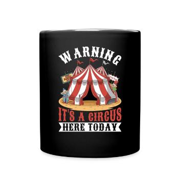 Circus Staff Carnival Kostüm Zirkusveranstaltung - Tasse einfarbig - Schwarz - Vorne
