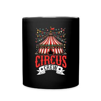 Circus Staff Carnival Costume Circus Event - Full Colour Mug - black - Front