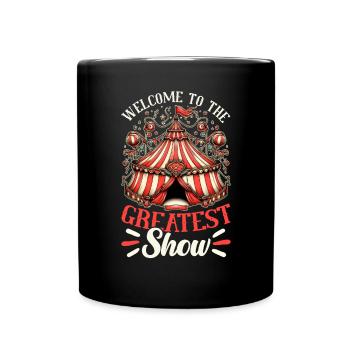 Circus Staff Carnival Costume Circus Event - Full Colour Mug - black - Front