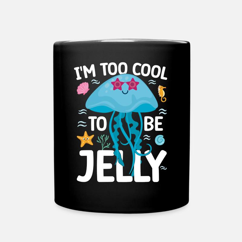 Drôle de méduse - Mug uni - noir