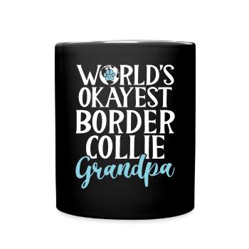 Cadeaux Border Collie - Mug uni - noir - Devant