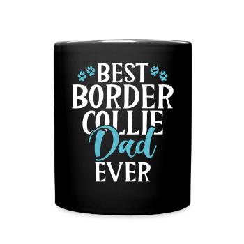 Cadeaux Border Collie - Mug uni - noir - Devant