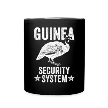 Drôle de pintade - Mug uni - noir - Devant