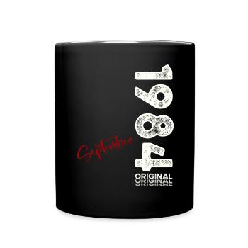 40e anniversaire Légende Septembre 1984 Volume 84 - Mug uni - noir - Devant