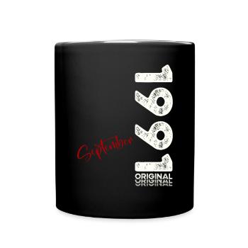 33rd Birthday Legend September 1991 Volume 91 - Full Colour Mug - black - Front