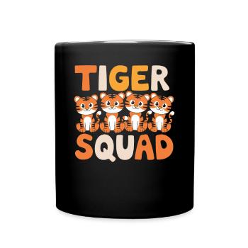 Tiger Group Design Tiger Squad - Mug uni - noir - Devant