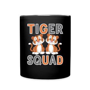 Tiger Group Design Tiger Squad - Mug uni - noir - Devant