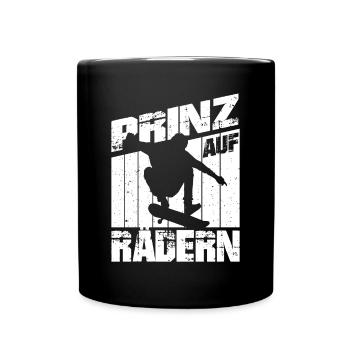 Skateboard Graphic pour Garçons Filles Hommes - Mug uni - noir - Devant